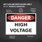 Avery High Voltage Labels, Waterproof, UV Resistant, Preprinted, 3.5" x 5", 8 Warning Decal Labels
